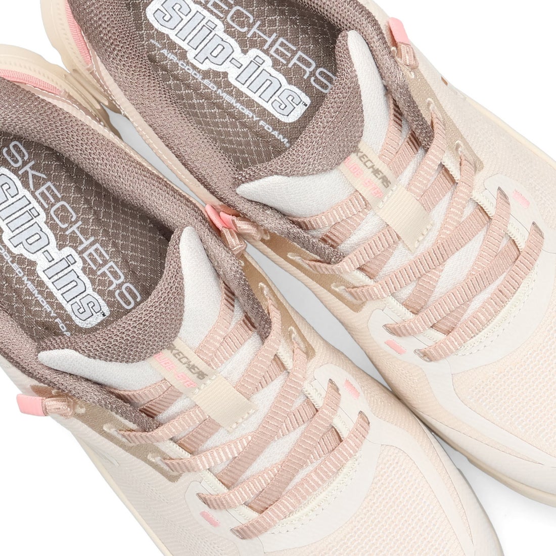 宇宙の流れ星の粉 ✨✨✨✨ レースホワイトフェアリー　✨✨✨ スケッチャーズ SKECHERS スリップインズ グライドステップ プロ