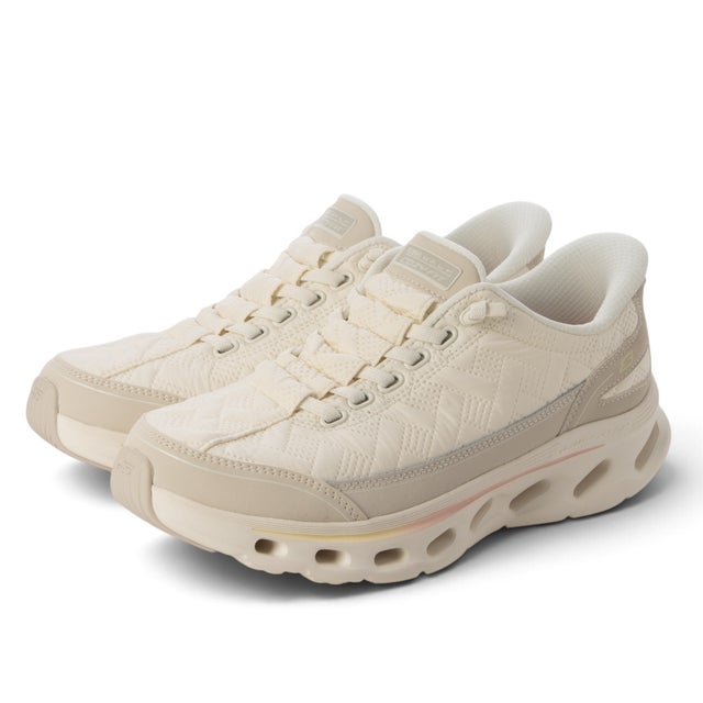 GOWALKGLIDE-STEP2.0 Off White Textile/Tr【125156-OFWT】 （Off White Textile/Tr）