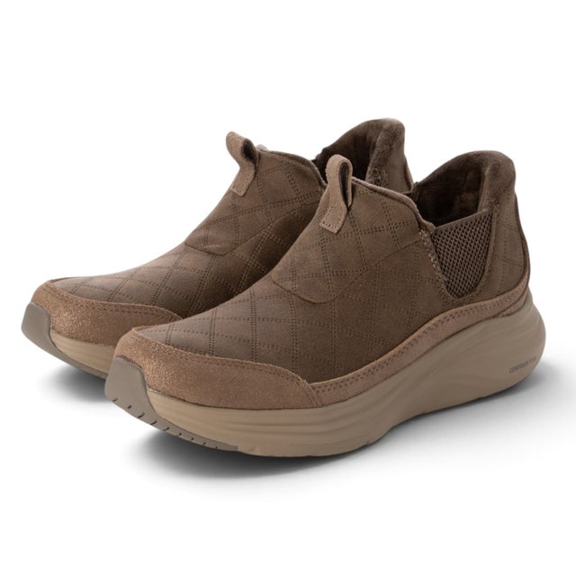 Slip-ins:Contour Foam Boot-Cozy Fit Dash（スリップインズ：コンツアーフォーム ブーツ - コージーフィット ダッシュ）168173 （ダークトープ）