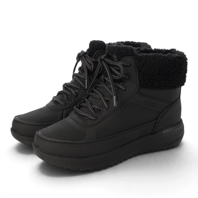 Slip-ins Waterproof Relaxed Fit:ON-THE-GO STELLAR（スリップインズ ウォータープルーフ リラックスドフィット：オン ザ ゴー ステラ）144742 （ブラック/ブラック）