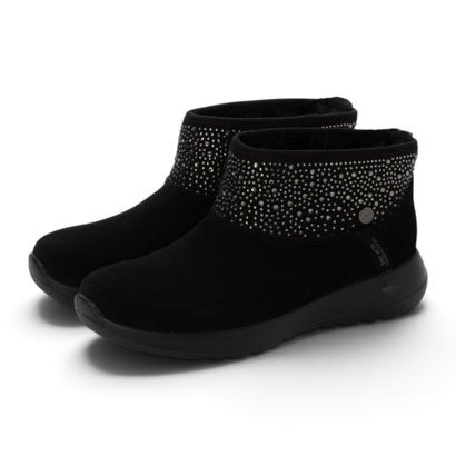 SKECHERS ON-THE-GO JOY Black Leather【SG144807-BBK】 （Black Leather）｜詳細画像