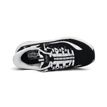 スケッチャーズ SKECHERS レディース スニーカー スリップインズ コンツアーフォームコージーフィット スイートノスタルジア 150412 （ブラック/ホワイト）｜詳細画像