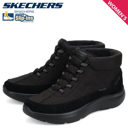 スケッチャーズ SKECHERS ブーツ ショートブーツ スリップインズ オンザゴー アンコール-コージーフィット デー レディース SLIP-INS ON-THE-GO ENCORE-COZY FIT ブラック 黒 144842 （MMM）｜詳細画像