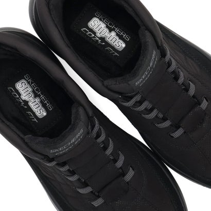 スケッチャーズ SKECHERS ブーツ ショートブーツ スリップインズ オンザゴー アンコール-コージーフィット デー レディース SLIP-INS ON-THE-GO ENCORE-COZY FIT ブラック 黒 144842 （MMM）｜詳細画像