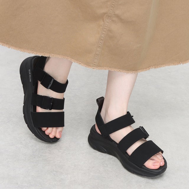 まつ様　リクエスト スケッチャーズ SKECHERS レディース サンダル 厚底 DLUX WALKER RETRO