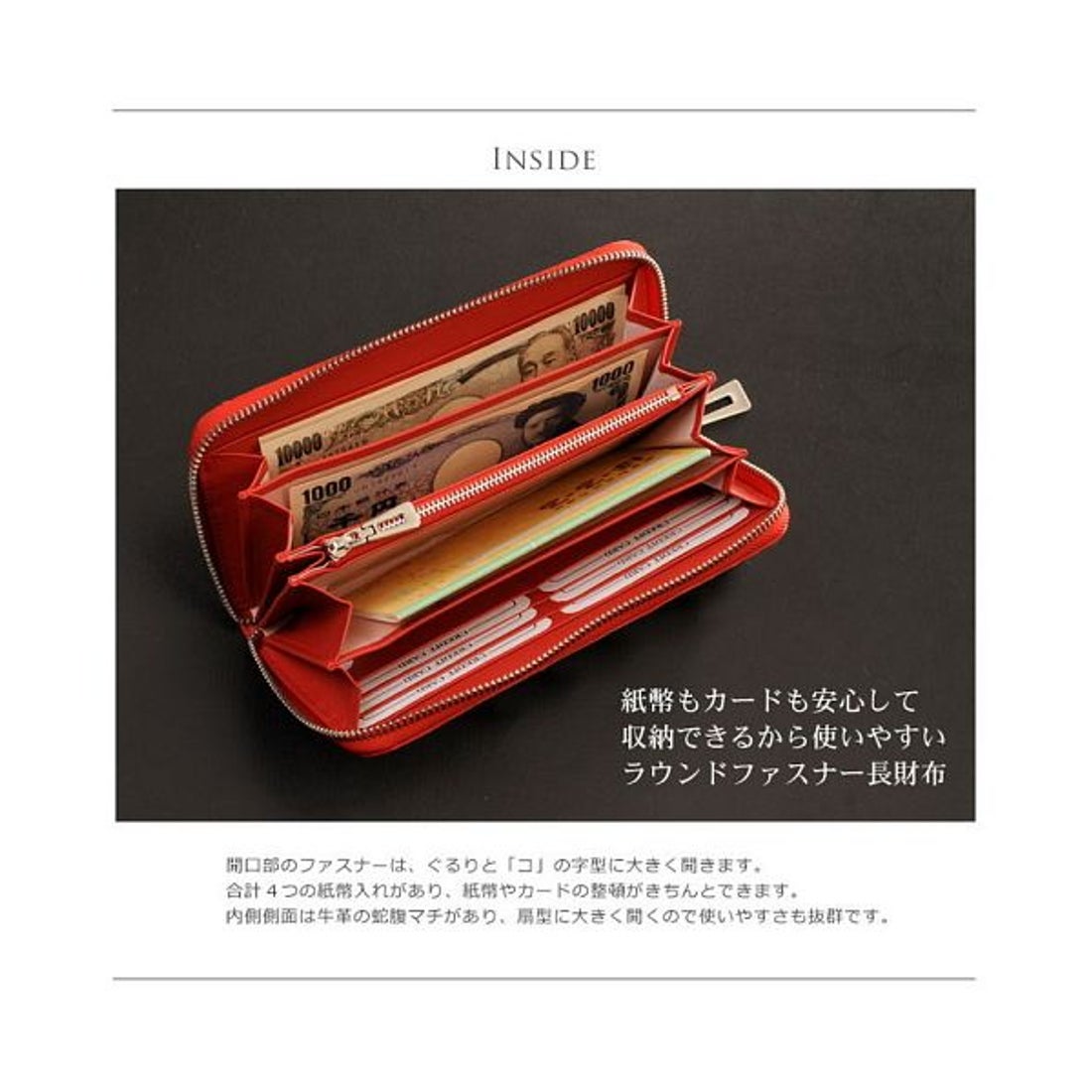 サンキョウショウカイ 三京商会 本物のクロコダイルレザー長財布 