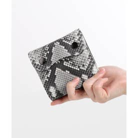 ダイヤモンドパイソンレザーミニ財布 （ナチュラル）