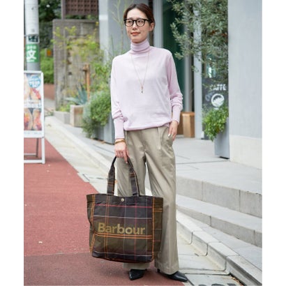 BARBOUR/バブアー TELFIELD TARTAN TOTE BAG UBA0751TN51/TN11 （グリーン）｜詳細画像