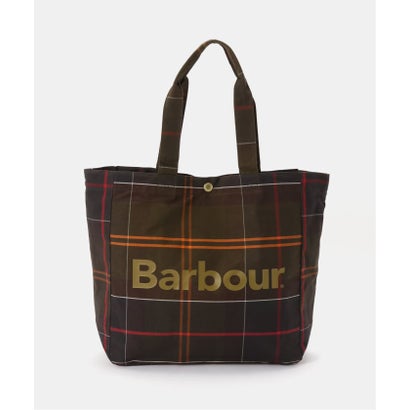 BARBOUR/バブアー TELFIELD TARTAN TOTE BAG UBA0751TN51/TN11 （グリーン）｜詳細画像