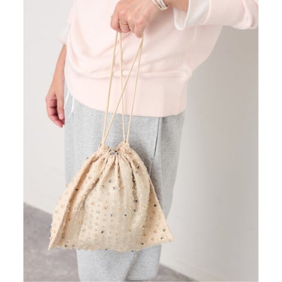 《予約》BIJOU巾着BAG （ブラック）｜詳細画像