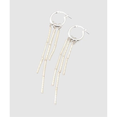 SISI JOIA/シシジョイア ツイストビーズピアス MANU EARRINGS （シルバー）｜詳細画像