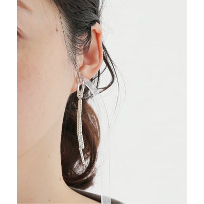 SISI JOIA/シシジョイア ツイストビーズピアス MANU EARRINGS （シルバー）｜詳細画像