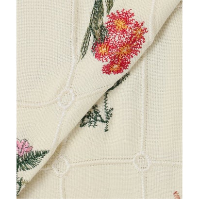 スローブ イエナ SLOBE IENA 《追加》embroideryメッシュパンツ（ブラック）｜詳細画像