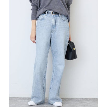 スローブ イエナ SLOBE IENA 《シリーズあり》LE DENIM LEAN BOOTY LEGデニム（サックスブルー B）｜詳細画像