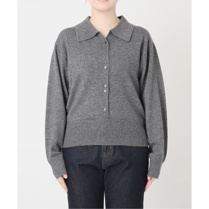 スローブ イエナ SLOBE IENA 《追加予約》crinkle crinkle crinkle slow off knit top CC-5038 （レッド）｜詳細画像
