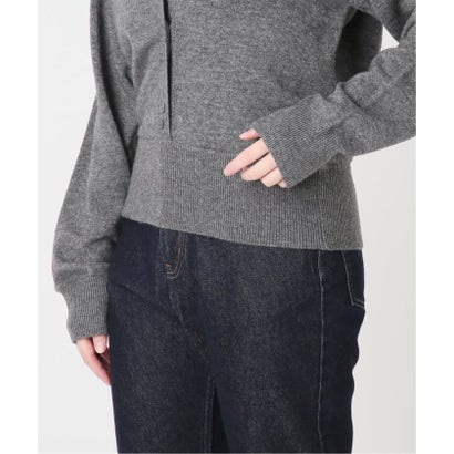 スローブ イエナ SLOBE IENA 《追加予約》crinkle crinkle crinkle slow off knit top CC-5038 （レッド）｜詳細画像