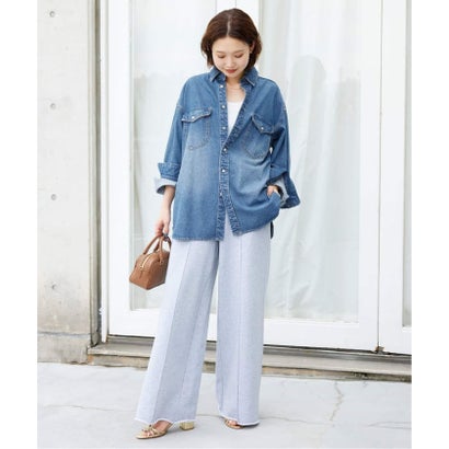 《WEB限定/追加2》LE DENIM BDUデニムシャツ （ブルー A）｜詳細画像