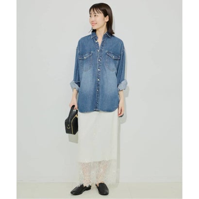 《WEB限定/追加2》LE DENIM BDUデニムシャツ （ブルー A）｜詳細画像
