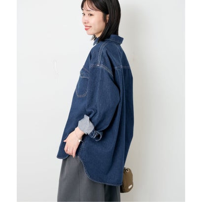 《WEB限定/追加2》LE DENIM BDUデニムシャツ （ブルー A）｜詳細画像