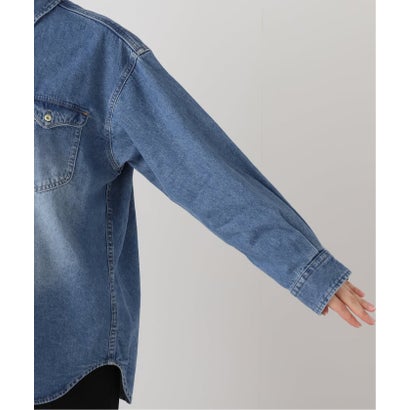 《WEB限定/追加2》LE DENIM BDUデニムシャツ （ブルー A）｜詳細画像