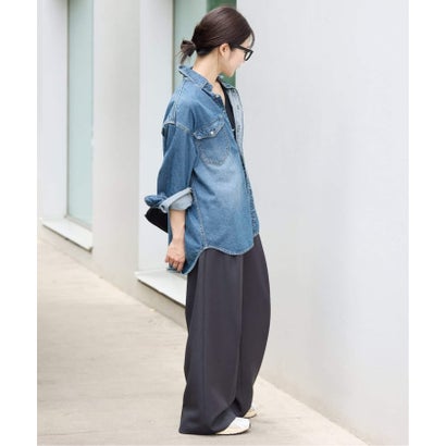 《WEB限定/追加2》LE DENIM BDUデニムシャツ （ブルー A）｜詳細画像
