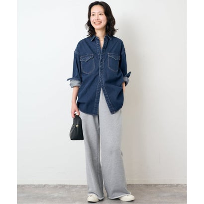 《WEB限定/追加2》LE DENIM BDUデニムシャツ （ブルー A）｜詳細画像