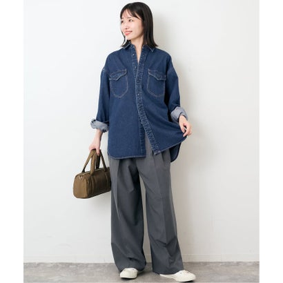 《WEB限定/追加2》LE DENIM BDUデニムシャツ （ブルー A）｜詳細画像