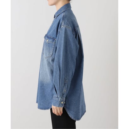《WEB限定/追加2》LE DENIM BDUデニムシャツ （ブルー A）｜詳細画像