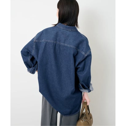 《WEB限定/追加2》LE DENIM BDUデニムシャツ （ブルー A）｜詳細画像