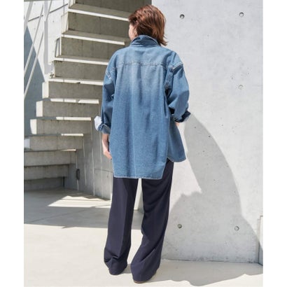 《WEB限定/追加2》LE DENIM BDUデニムシャツ （ブルー A）｜詳細画像