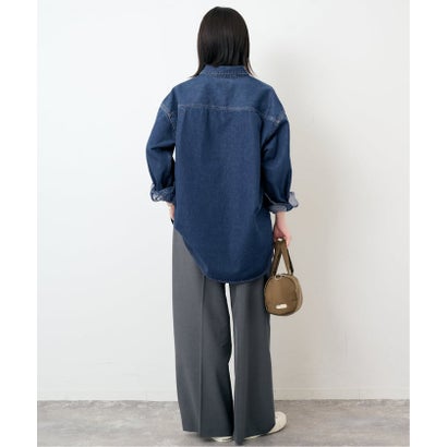 《WEB限定/追加2》LE DENIM BDUデニムシャツ （ブルー A）｜詳細画像