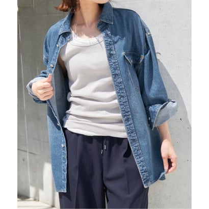 《WEB限定/追加2》LE DENIM BDUデニムシャツ （ブルー A）｜詳細画像