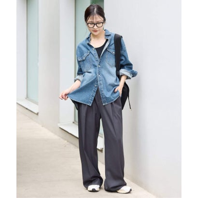 《WEB限定/追加2》LE DENIM BDUデニムシャツ （ブルー A）｜詳細画像