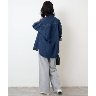 《WEB限定/追加2》LE DENIM BDUデニムシャツ （ネイビー）｜詳細画像