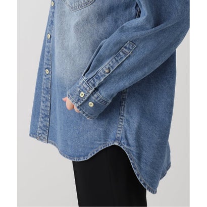 《WEB限定/追加2》LE DENIM BDUデニムシャツ （ネイビー）｜詳細画像