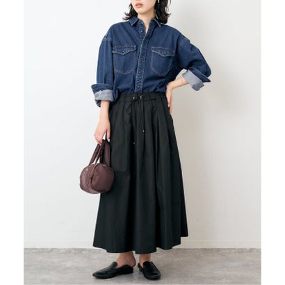 《WEB限定/追加2》LE DENIM BDUデニムシャツ （ネイビー）｜詳細画像