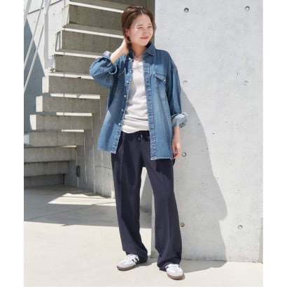 《WEB限定/追加2》LE DENIM BDUデニムシャツ （ネイビー）｜詳細画像