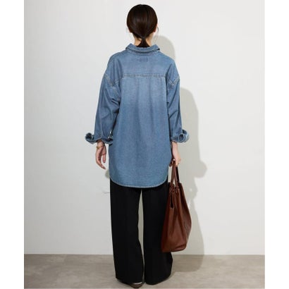 《WEB限定/追加2》LE DENIM BDUデニムシャツ （ネイビー）｜詳細画像