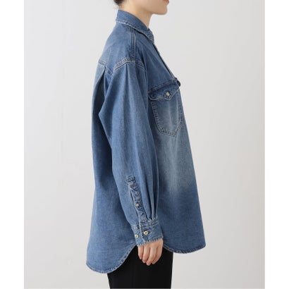 《WEB限定/追加2》LE DENIM BDUデニムシャツ （ネイビー）｜詳細画像