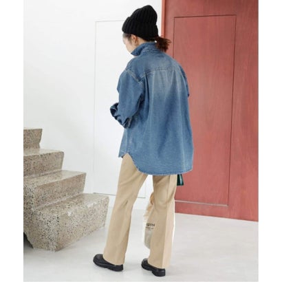 《WEB限定/追加2》LE DENIM BDUデニムシャツ （ネイビー）｜詳細画像