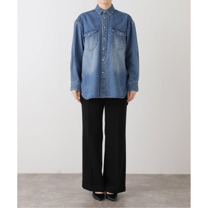 《WEB限定/追加2》LE DENIM BDUデニムシャツ （ネイビー）｜詳細画像