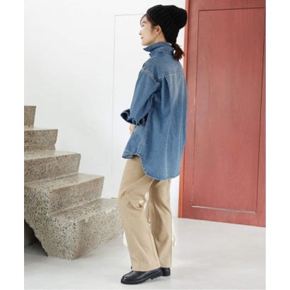 《WEB限定/追加2》LE DENIM BDUデニムシャツ （ネイビー）｜詳細画像