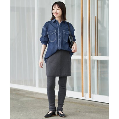 《WEB限定/追加2》LE DENIM BDUデニムシャツ （ネイビー）｜詳細画像