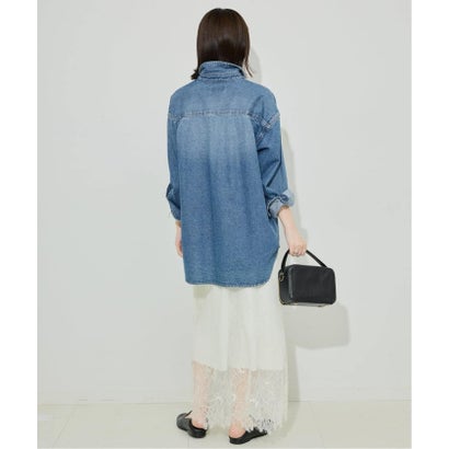 《WEB限定/追加2》LE DENIM BDUデニムシャツ （ネイビー）｜詳細画像