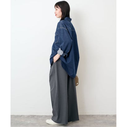 《WEB限定/追加2》LE DENIM BDUデニムシャツ （ネイビー）｜詳細画像