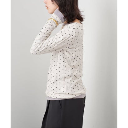 スローブ イエナ SLOBE IENA 《追加3》miller SLOBE別注 SHEER RIB クルーネック（レッド）｜詳細画像