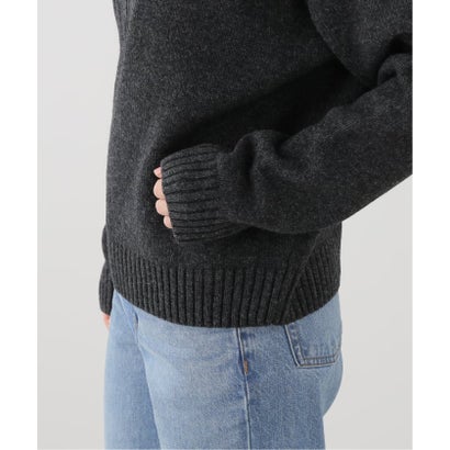 スローブ イエナ SLOBE IENA FRED PERRY/フレッドペリー ハーフジップニット K3142 （グレー）｜詳細画像