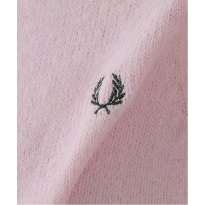 スローブ イエナ SLOBE IENA FRED PERRY/フレッドペリー クルーネックニット K3164 （ピンク）｜詳細画像