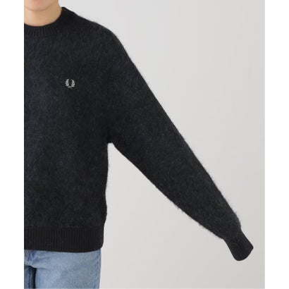 スローブ イエナ SLOBE IENA FRED PERRY/フレッドペリー クルーネックニット K3164 （グレー）｜詳細画像