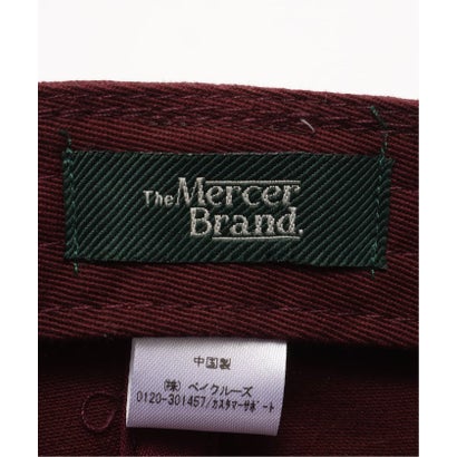 スローブ イエナ SLOBE IENA The Mercer Brand/マーサーブランド  Signature Cap MEAC263007-301/500 （ボルドー）｜詳細画像